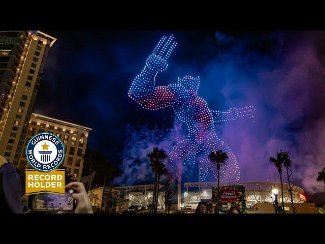 Deadpool And Wolverine Drone Show is the Largest in America (2,400 drones) | Sky Elements