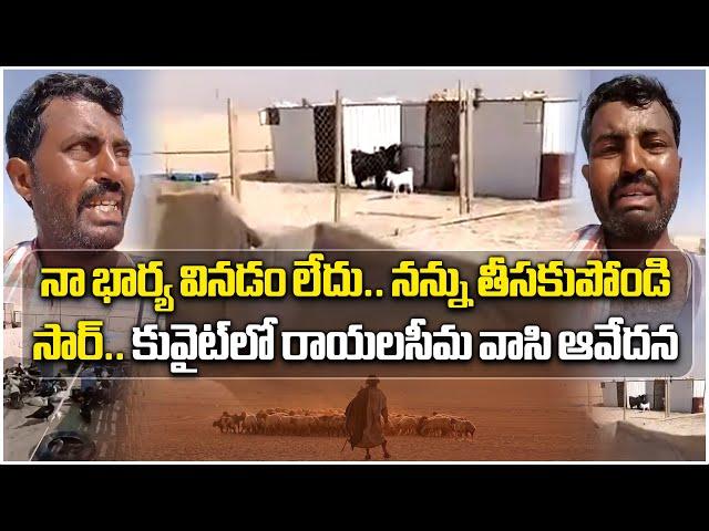 A Rayalaseema Man Stranded In Kuwait | Releases Video Seeking Help || Samayam Telugu