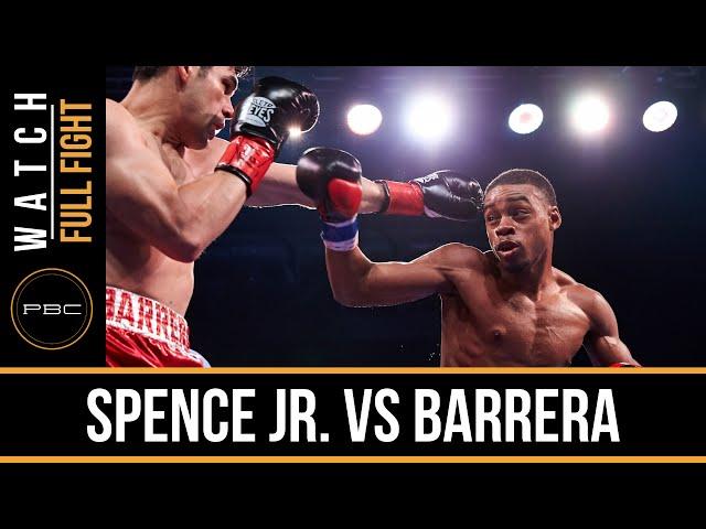 Spence Jr. vs Barrera FULL FIGHT: Nov. 28, 2015 - PBC on NBC