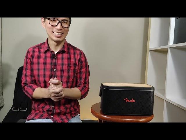 Fender Riff - A Portable Bluetooth speaker and guitar amp - For the love of music