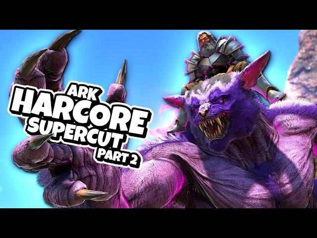 Hardcore ARK Survival Evolved | Dino Overhaul X Supercut! (Part 2)