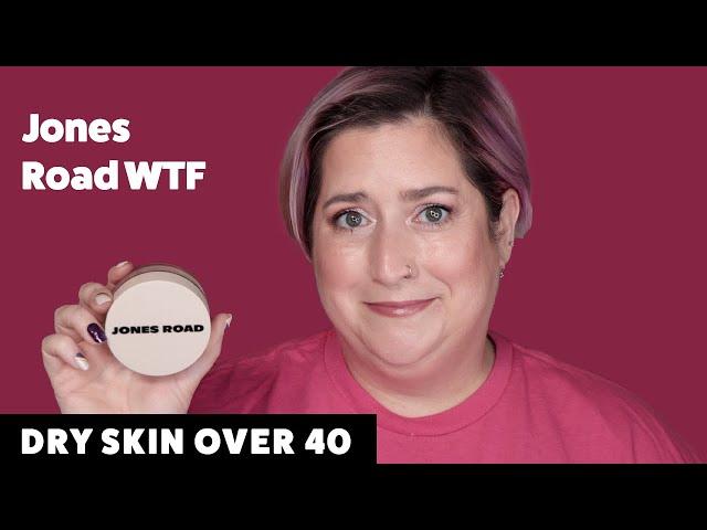 JONES ROAD WTF WHAT THE FOUNDATION | Dry Skin Review & Wear Test