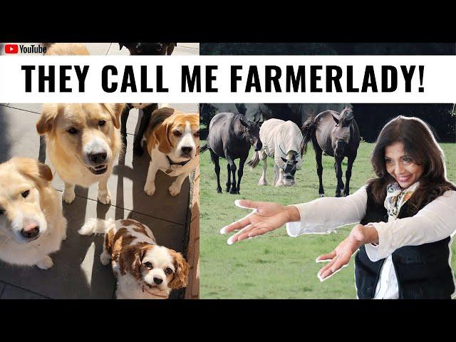 How i rescued my animals | FARMER LADY VLOG¹ | IndiraasWorld