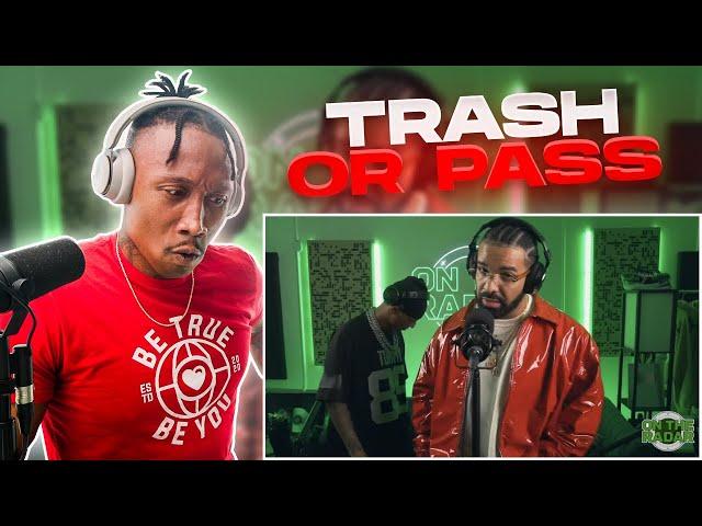 American REACTS to UK RAPPER! Central Cee & Drake ( On The Radar" Freestyle )