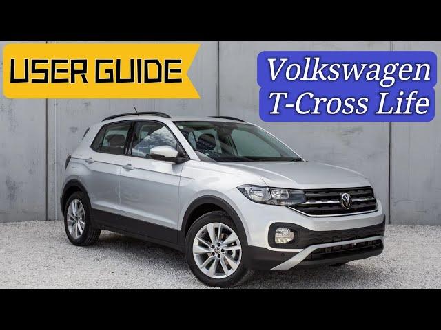 2023 Volkswagen T-Cross Life 1.0L Turbo 85kw Features Walkthrough For New Car Buyers or Beginners