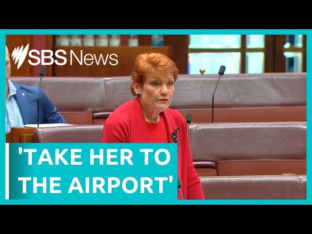 Pauline Hanson refuses to apologise for "p--- off back to Pakistan" tweet | SBS News