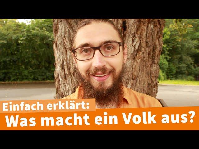 Was ist ein Volk? - Eine fortschrittliche Definition