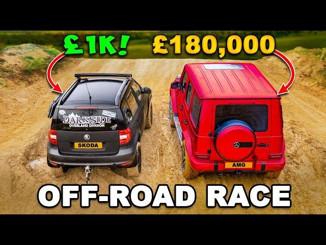 Can an AMG beat a Skoda OFF-ROAD?!