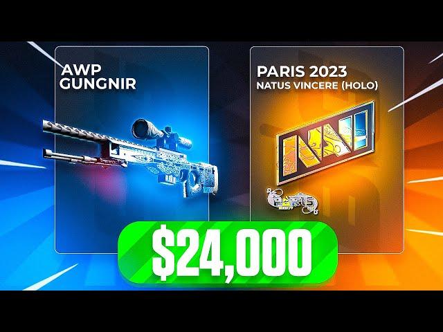 This INSANE Case Battle Paid $24,000 *BIGGEST WIN* (CSGOBig)