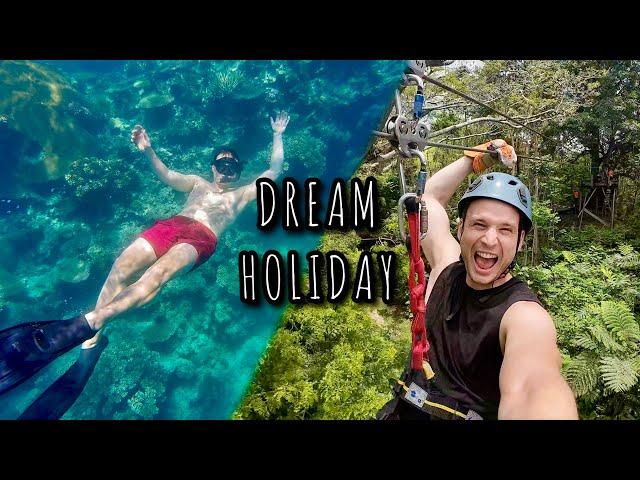 Fiji Vlog - snorkeling, jungle zip-line & waterfalls