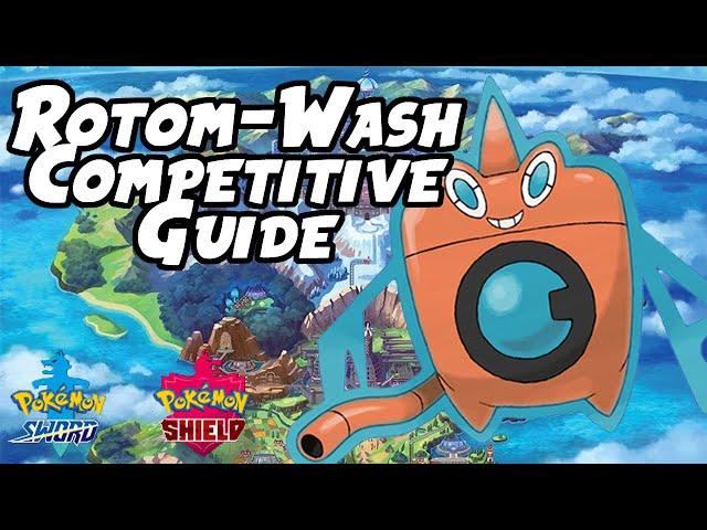 Rotom-Wash Pokemon Sword and Shield Competitive Guide VGC