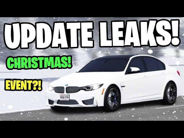 NEW GREENVILLE WINTER/CHRISTMAS UPDATE LEAKS! (EVENT!) - Roblox Greenville