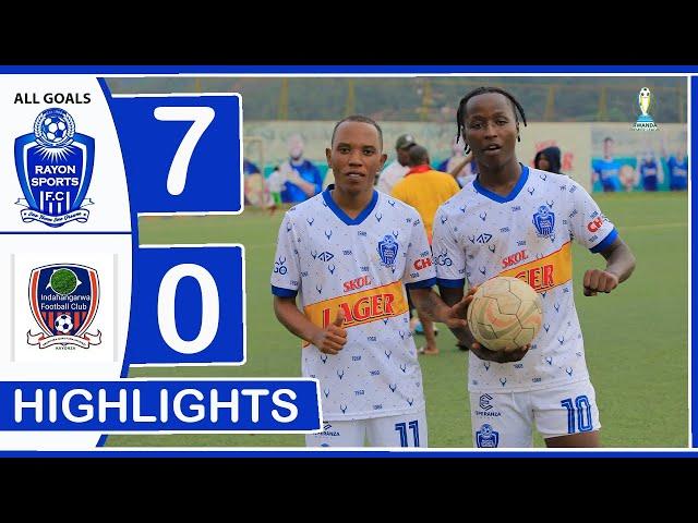 Highlights & Goals  : Rayon Sports WFC  7 - 0 Indahangarwa WFC