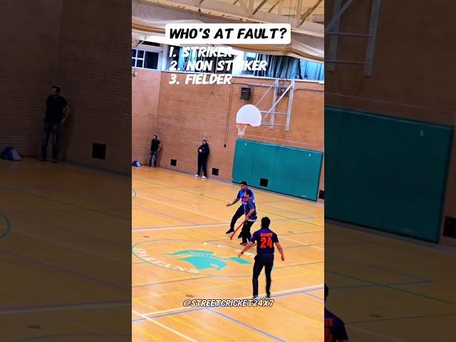 Nom Striker or the Fielder? #cricket #streetcricket24x7 #tapeballcricket