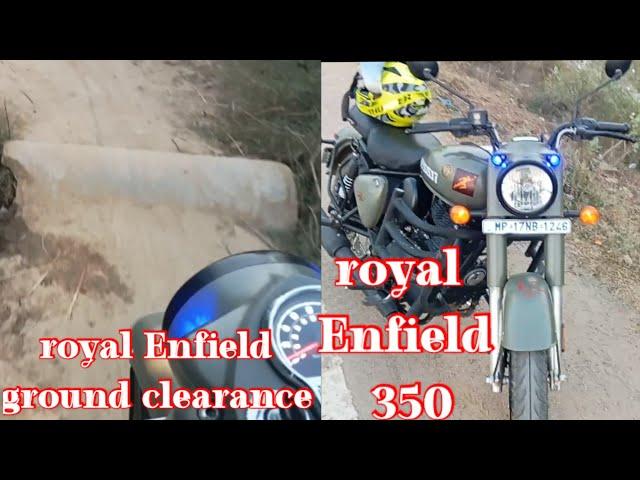 Royal Enfield signal 350 ground clearance||Bolt mp17 rider