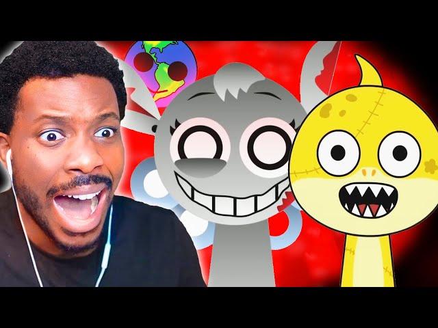 SPRUNKI OC New Characters BABY SHARK are NEXT LEVEL!! (These are So Scary)