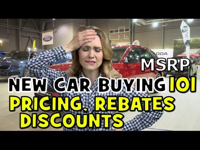 BEST NEW CAR BUYING TIPS in 2024: (Prices, Rebates, Discounts, Addendums,  MSRP) The Homework Guy