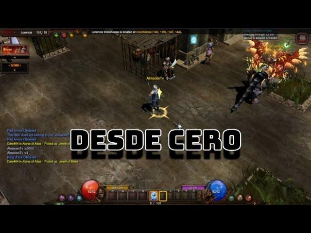 MU ONLINE para PRINCIPIANTES 1/3 ️​ Gameplay ACTUALIZADO desde CERO