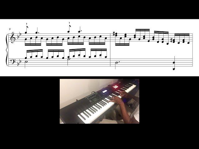 Andrew Marshall - Improvisations on 'Go Down Moses' for keyboard