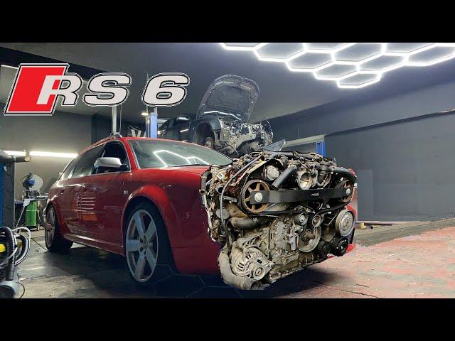 Audi RS6 C5 4.2, V8 Bi- Turbo, the beginning of project