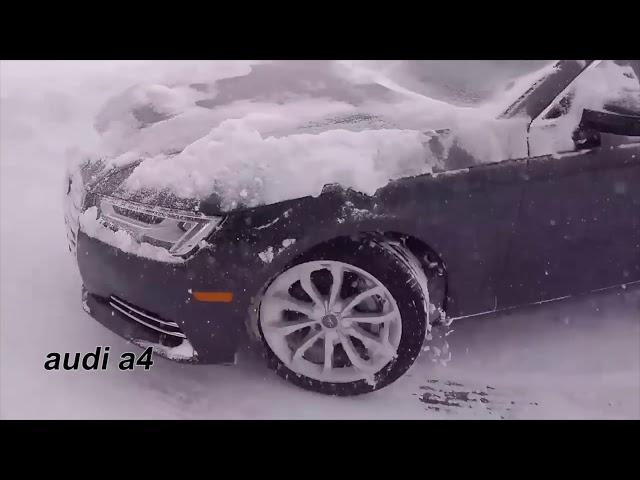 독삼사 눈길 사륜비교 benz vs audi vs bmw in snow winter