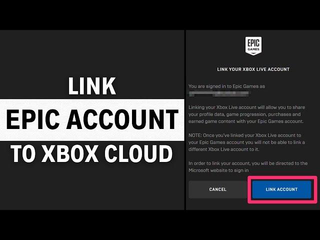 How To Link Epic Games Account to Xbox Cloud Gaming (EASY!)