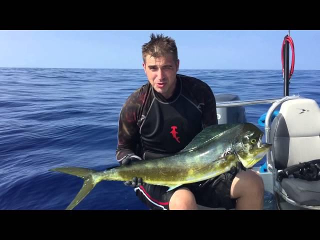 Tyler Johnson diving with the Blue Water Hunter Hawaii! Check out www.bluewaterhunter.com