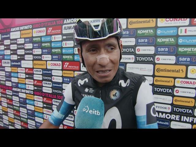 Nairo Quintana - Entrevista en la salida - Etapa 16 - Giro d'Italia 2025