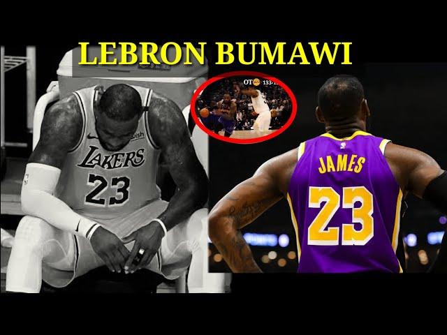 LEBRON JAMES BUMAWI LAKERS VS UTAH JAZZ
