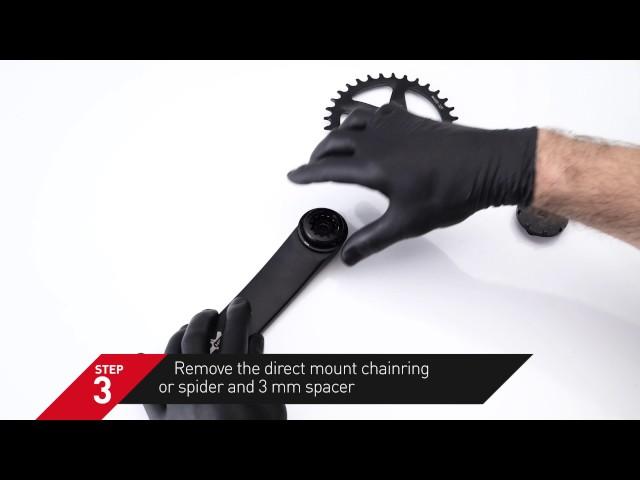 HOW TO - FSA MODULAR CRANK DIRECT MOUNT CHAINRING / SPIDER REMOVAL