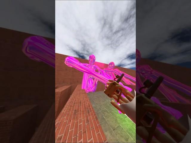 SUPER CRAZY RAINBOW FAMILY SCP-096 CHASING ME IN THE BIG MAZE in Garry's Mod