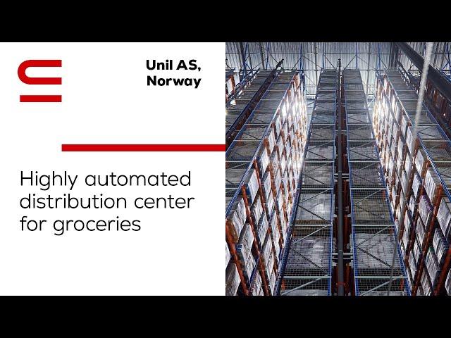 Unil AS, Norway: Highly automated distribution center for groceries