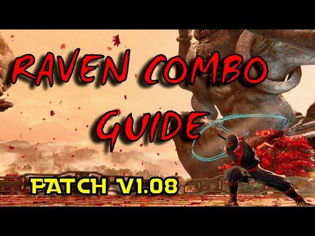 New High Damage Raven Combos!!! F 4 & DB 4 Conversions | Tekken 8