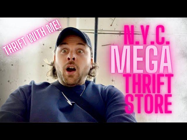 THRIFT with me! NYC's MEGA THRIFT STORE! The Salvation Army