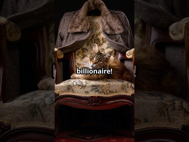 The Cat Rash to Rich! #shorts #cat #billionaire #story #ai