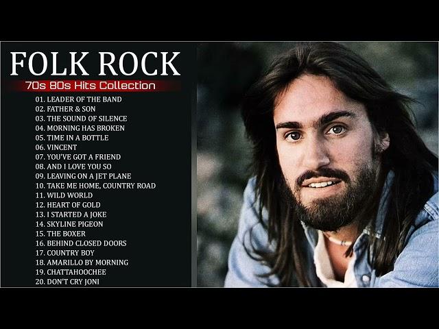 Dan Fogelberg, Cat Stevens, Don McLean, Simon & Garfunkel - Classic Folk Rock 70s 80s 90s