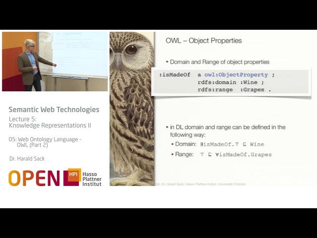 5.5 Web Ontology Language   OWL 2