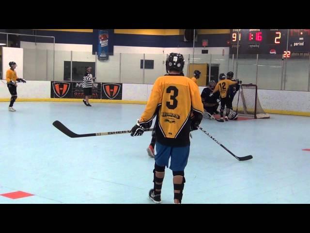 What A Save! (Ball Hockey Save - Tony Ferreira) Ball Hockey Saves Top Goalie Goaltending Skills