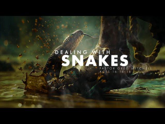 Ps Greg Mitchell - Dealing With Snakes