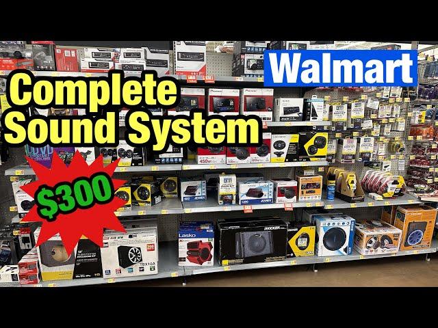 Speakers and Subwoofers at Walmart are a MUST BUY!