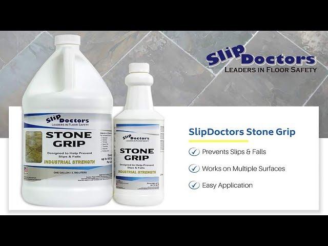 Stone Grip Non-Slip Treatment for Tiles, Concrete & Natural Stone by SlipDoctors