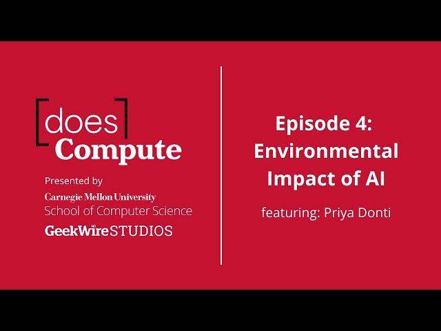 Does Compute | Environmental Impact of AI