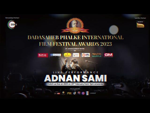 Catch #adnansami Performing Live at Dadasaheb Phalke International Film Festival Awards 2023