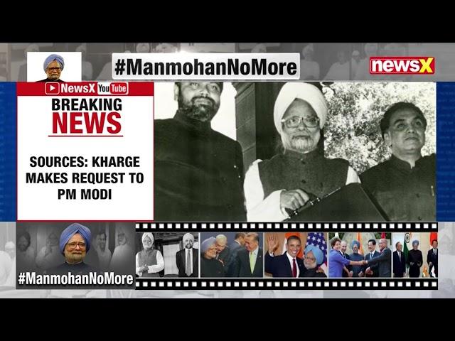 'Congress Requests Separate Memorial for Manmohan Singh in Delhi', Says Mallikarjun Kharge: Sources