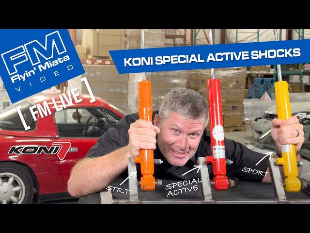 Koni Special Active Shocks with Keith Tanner (FM Live)