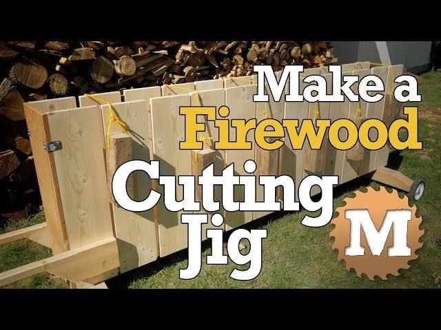 Build a Firewood Cutting Jig - DIY Wood Processor