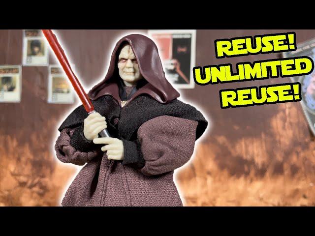 NEW DARTH SIDIOUS (Revenge of the Sith) Star Wars Black Series Action Figure Review