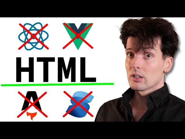 “Just Use HTML”