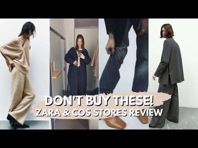 Zara and COS new collection review. Try on. Things I Like & Avoid