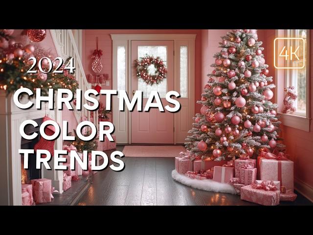 Top 10 Christmas Decor Color Trends for 2024 You MUST Try | Unique Ideas for a Festive Home